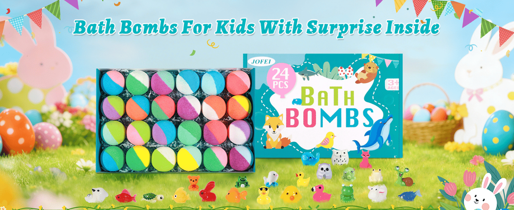 🔥Limited Time 49% Off✨ - 🛁2026 Natural Bath Bombs for Kids with Mega Bubbles & Surprise Inside 🥚