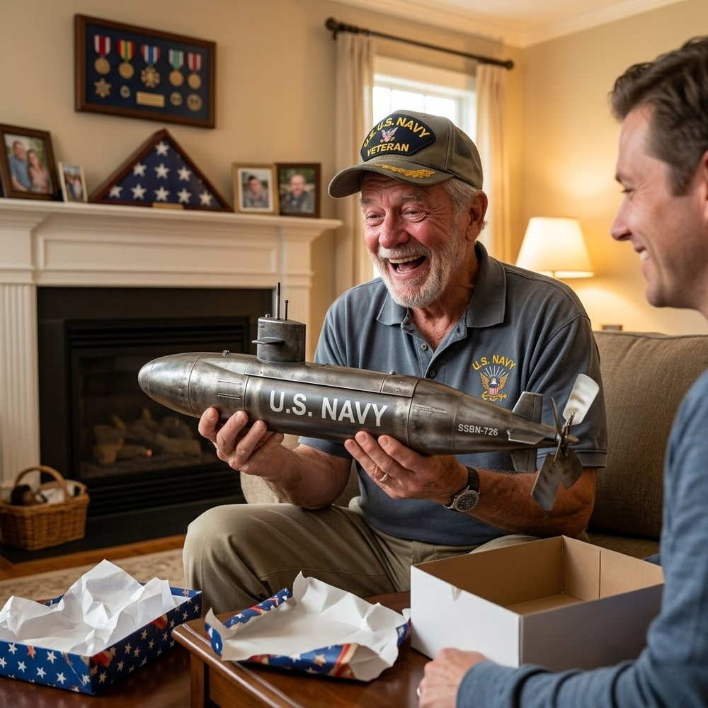 ⚓2D Navy Submarine Wind Spinner (Exact match to the video demonstration!)